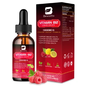 BEWORTHS Vitamin B12 Drops – Energy Support, Immune Health & Cardiovascular Wellness