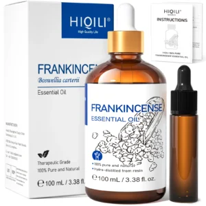 HIQILI 100ml Essential Oils – Frankincense, Lemon, Lavender & More